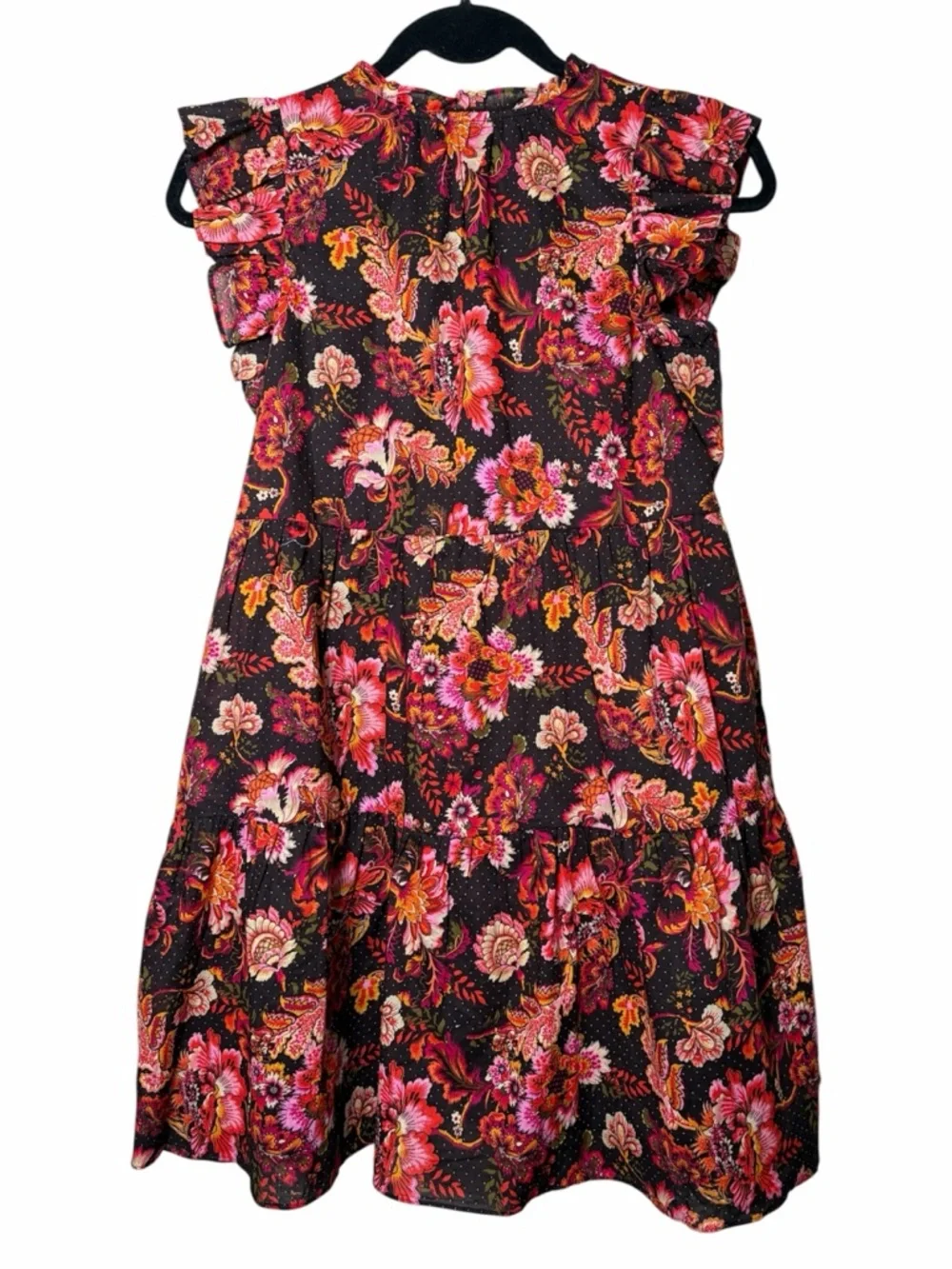 A Loves A Girls Tiered Bohemian Ruffle Sleeveless Dress Size XL